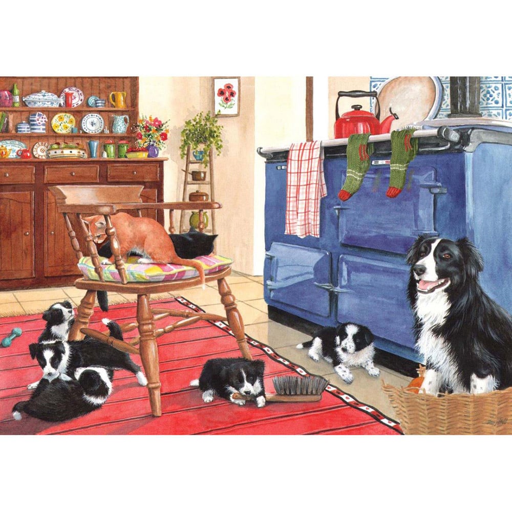 The House of Puzzles Five-A-Side 250 Piece Jigsaw Puzzle Image