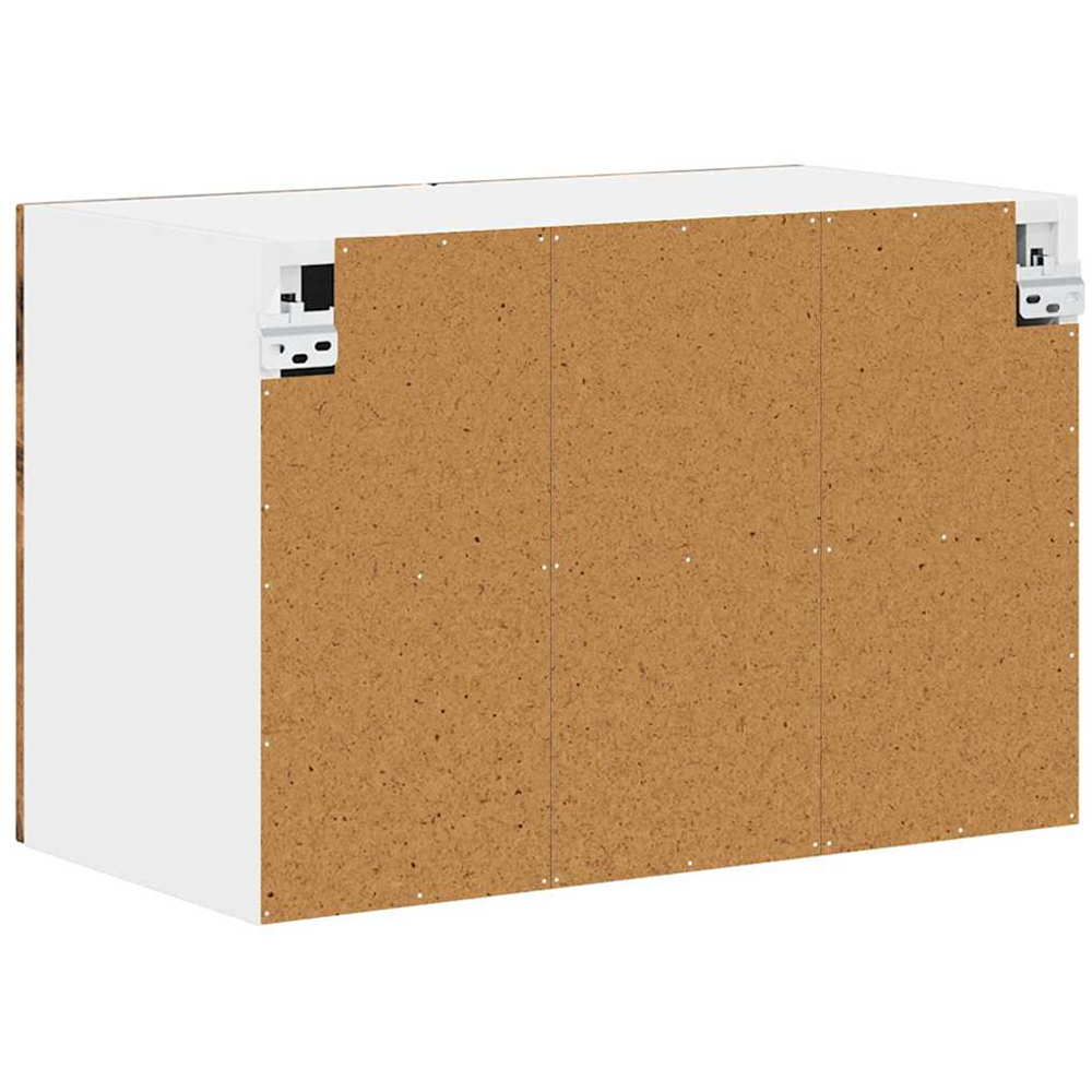 vidaXL Kalmar 2 Door Smoked Oak Wall Mounted Kitchen Cabinet Image 8