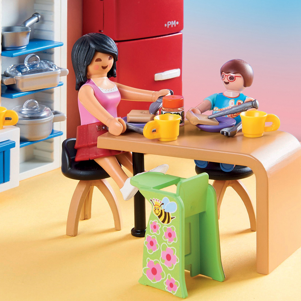 Playmobil Family Kitchen Playset 129 Piece Image 6