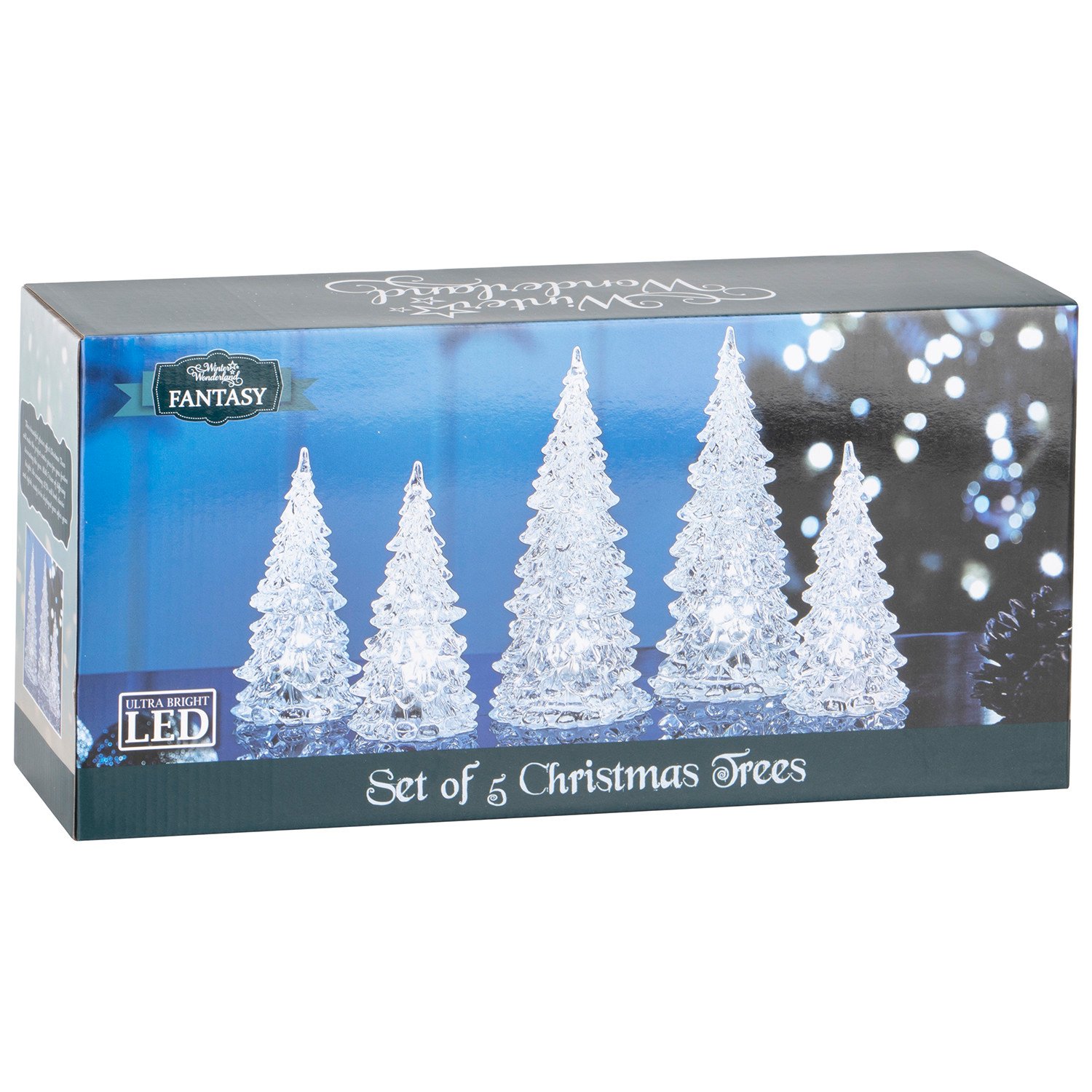 5 Piece LED Christmas Forest Image