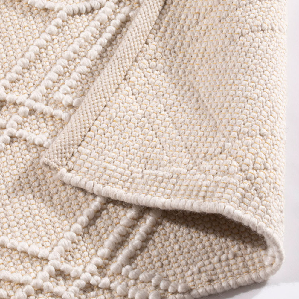 Esselle Home Blenheim Cream Diamond Rug 160 x 230cm Image 3