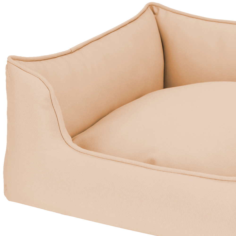 Snug & Cosy Wilderness Large Camel Rectangle Pet Bed Image 2