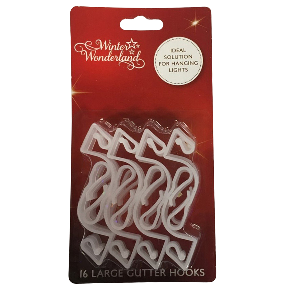 Pack of 16 Large Gutter Hooks Image 1