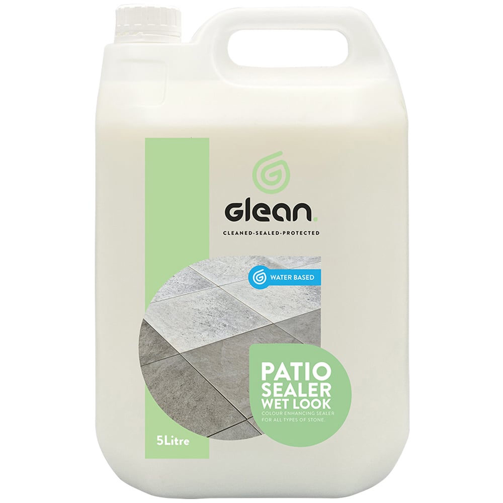 Glean Patio Sealer Wet Look Colour Enhancing 5L Image 1