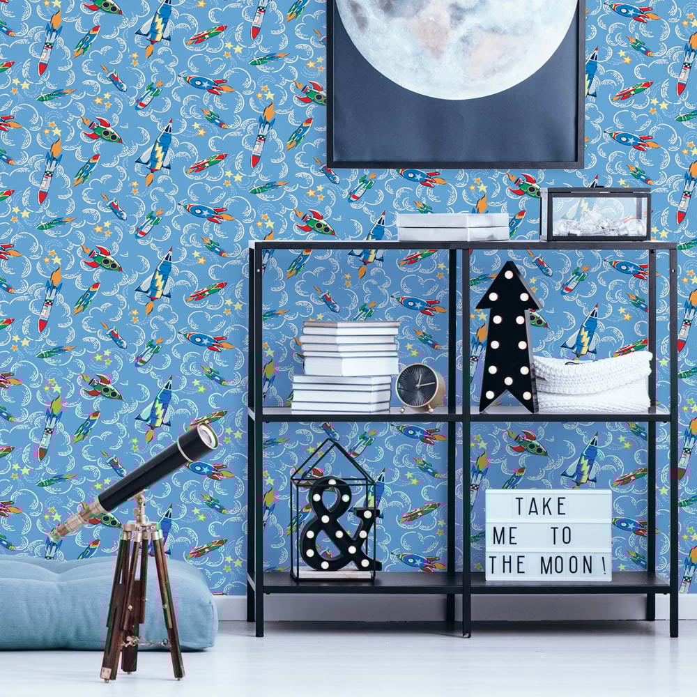 Cath Kidston Rockets Wallpaper Image 3
