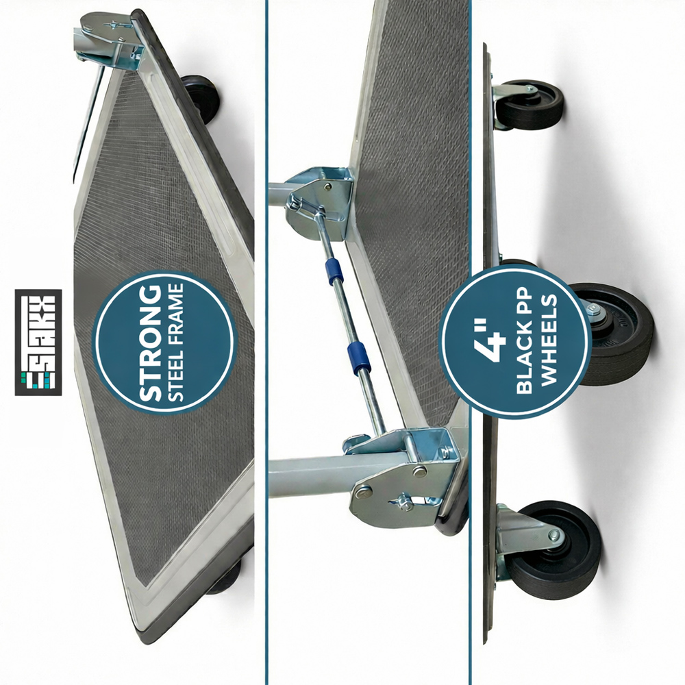House Of Home Foldable Platform Hand Trolley 150kg Image 4