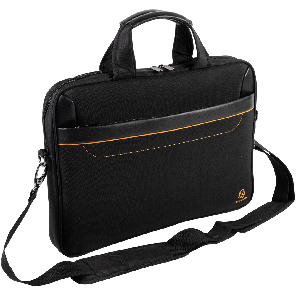 Exacompta Exactive 15.6 inch Black Lightweight Padded Laptop Bag Image 1