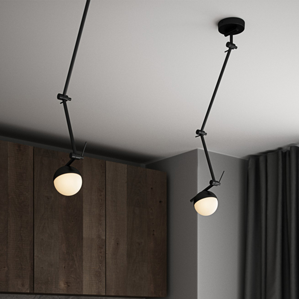 Nordlux Contina Black Wall Light Image 6