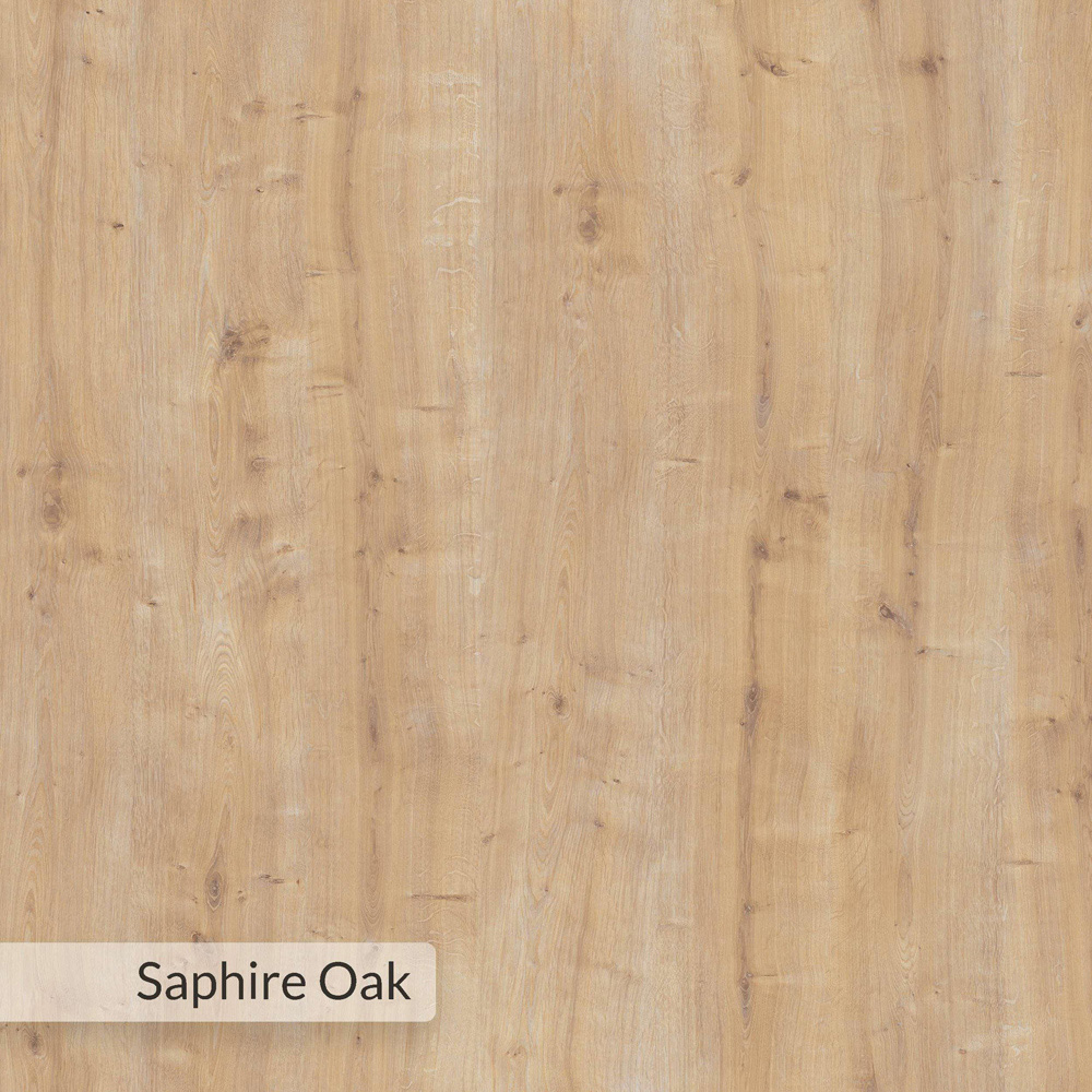 Decortie Elos Single Shelf Oak Modern Right Module Bedside Table Image 5