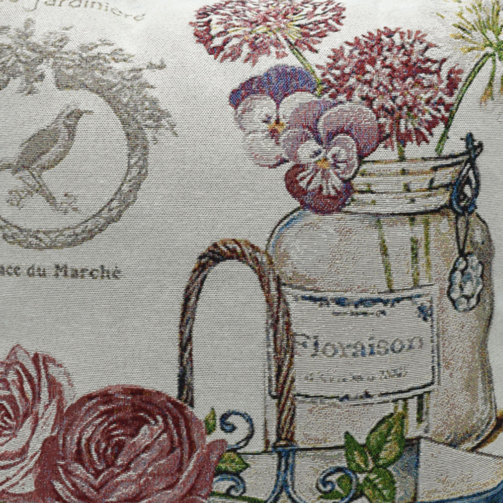 Velosso Jardine Tapestry Filled Cushion 43 x 43cm 2 Pack Image 2