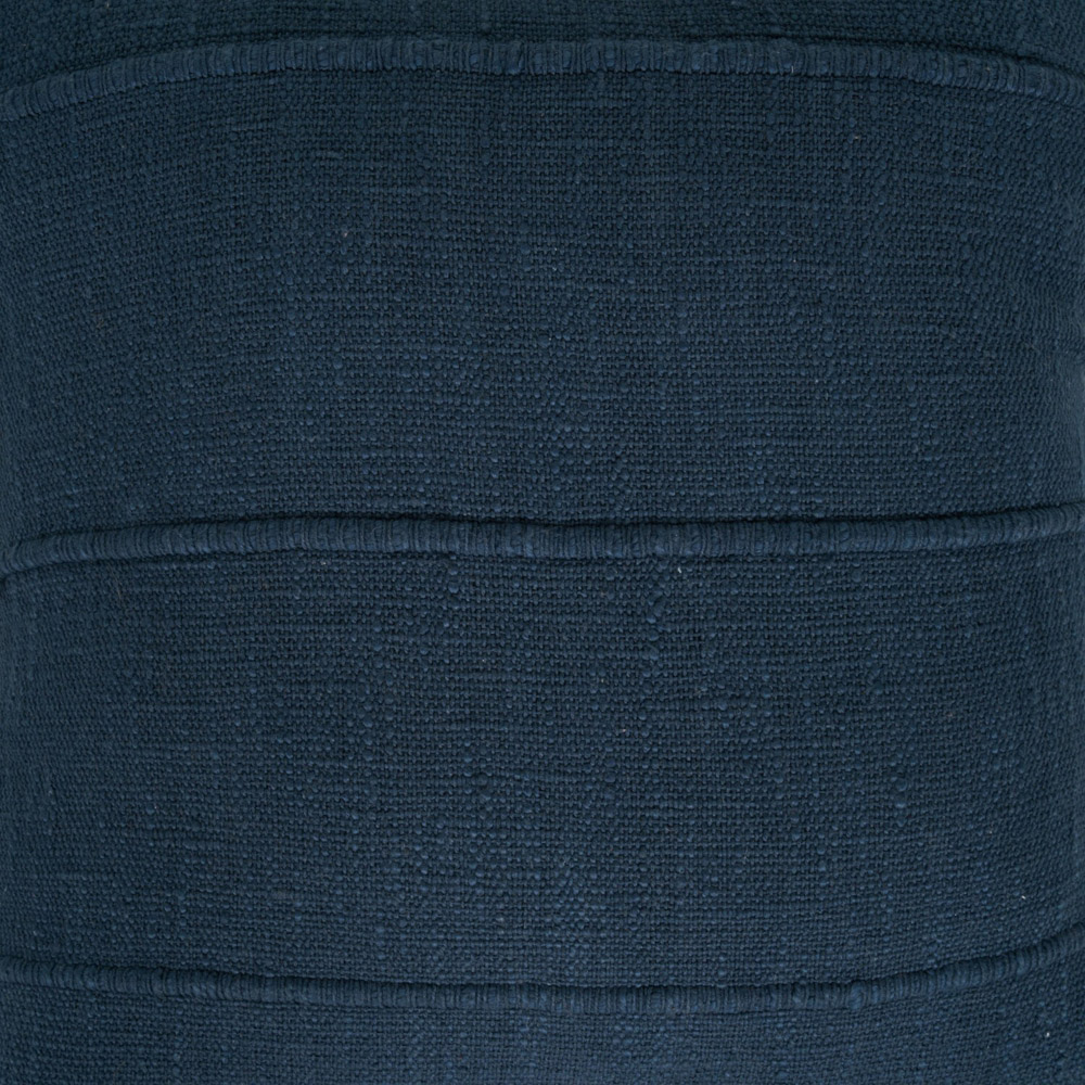 Eboni Tassel Cushion Navy Image 3