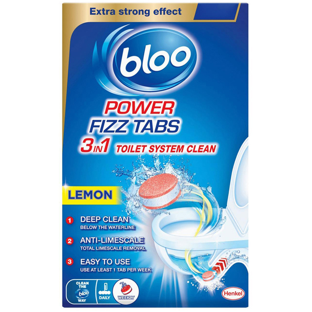 Bloo Power Toilet Fizz Tablet 25g 256 Pack Image 2