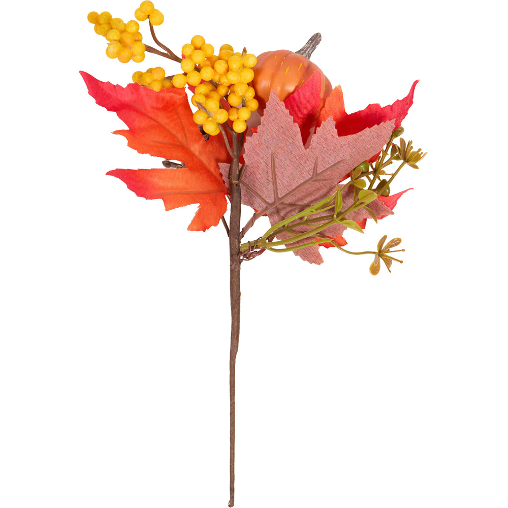 Small Autumnal Floral Pick Image 3