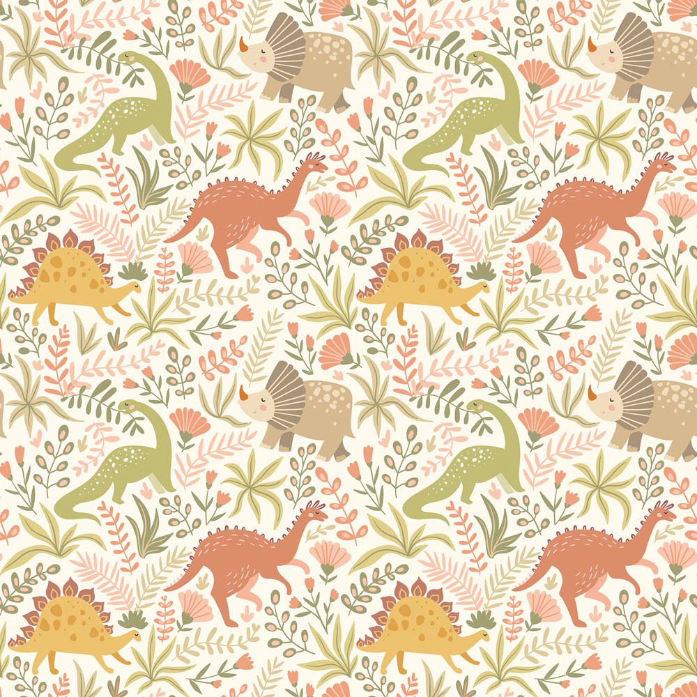 Hoopla Walls Peekaboo Jurassic Party Bronze Age Wallpaper Image 1