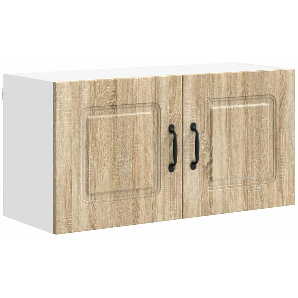 vidaXL Kalmar 2 Door Sonoma Oak Wall Kitchen Cabinet Image 2