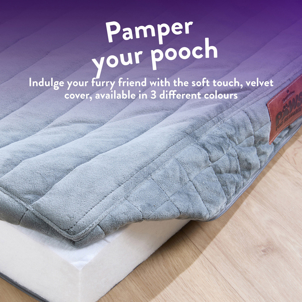 Slumberdown Medium Grey Orthopaedic Pet Bed Image 6