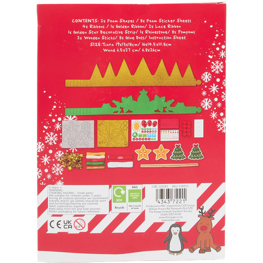 Make Your Own Christmas Wand and Tiara Kit Image 3