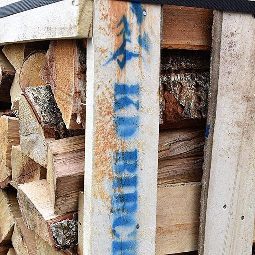 Ecoblaze Kiln Dried Birch Hardwood Firewood Log Crates Image 4