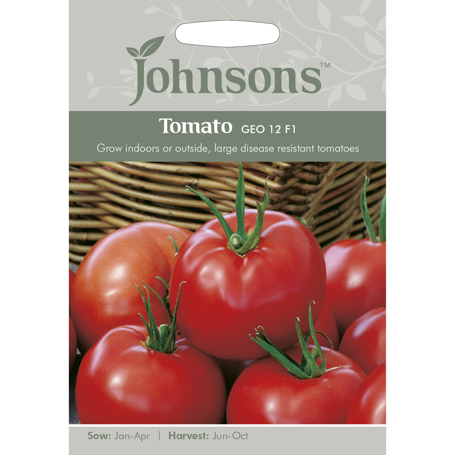 Johnsons Geo 12 F1 Tomato Seeds Image 2