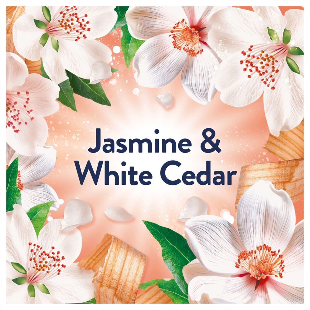 Lenor Touch Activated Freshness Fabric Conditioner Jasmine and White Cedar Image 4