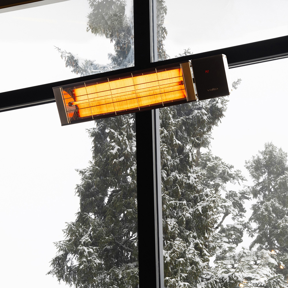 Veito Nevada-R2425 Wall and Ceiling Mounted Outdoor Patio Infrared Heater 2500W Image 7