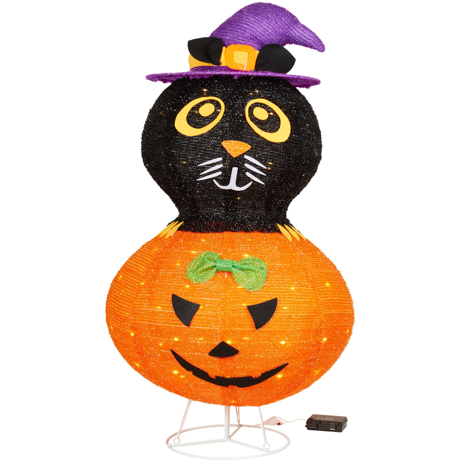 Halloween Pumpkin Cat Stack Image 2