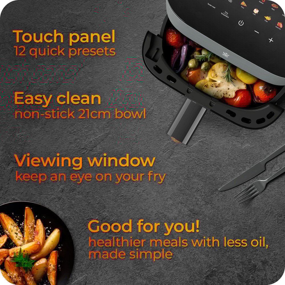 Avalla AVA-177 Grey 5L Digital Air Fryer Image 5