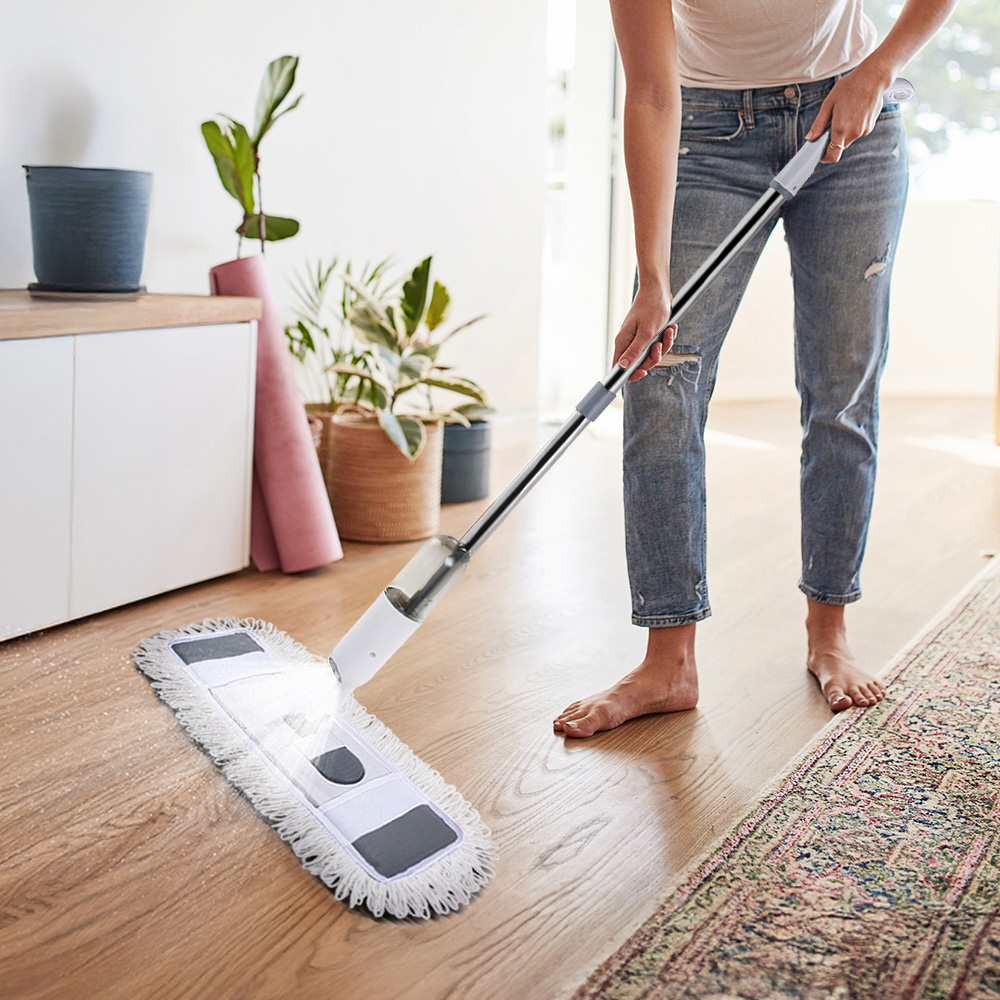 Living and Home Width Multifunction Spray Mop with Handle 55cm Image 2
