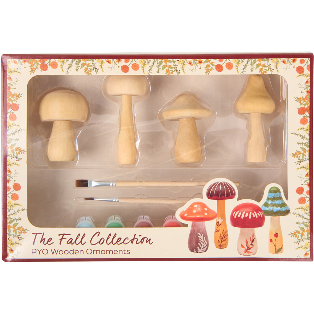 Paint Your Own Wooden Ornaments Kit Image 6