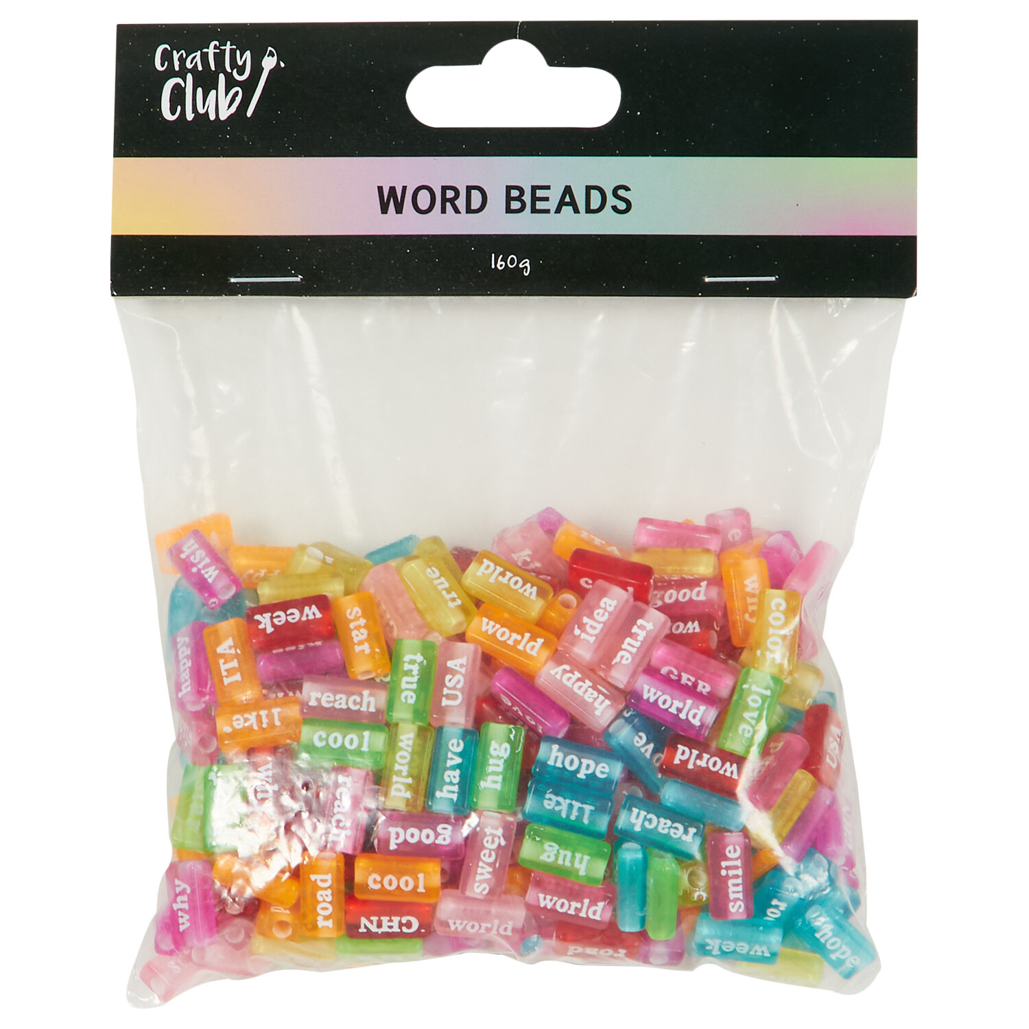 Word Beads - Multicolour Image 1