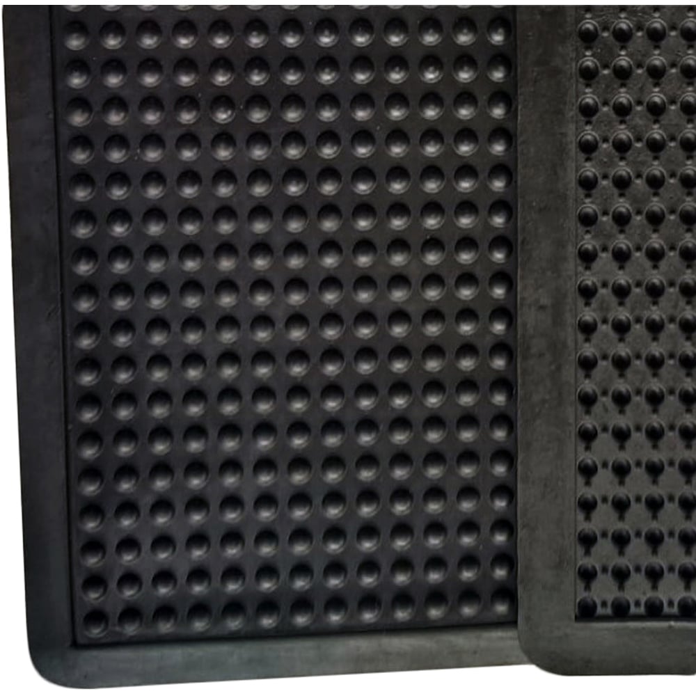 Floortex Doortex Black Anti-Fatigue Bubble Mat 90 x 120cm Image 4