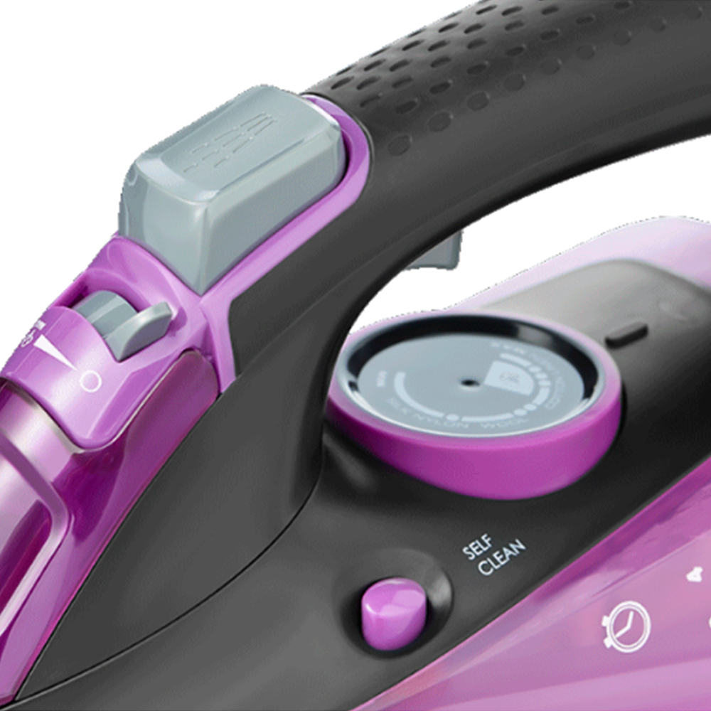 Morphy Richards 638186 Purple Turbosteam Iron 2800W Image 3