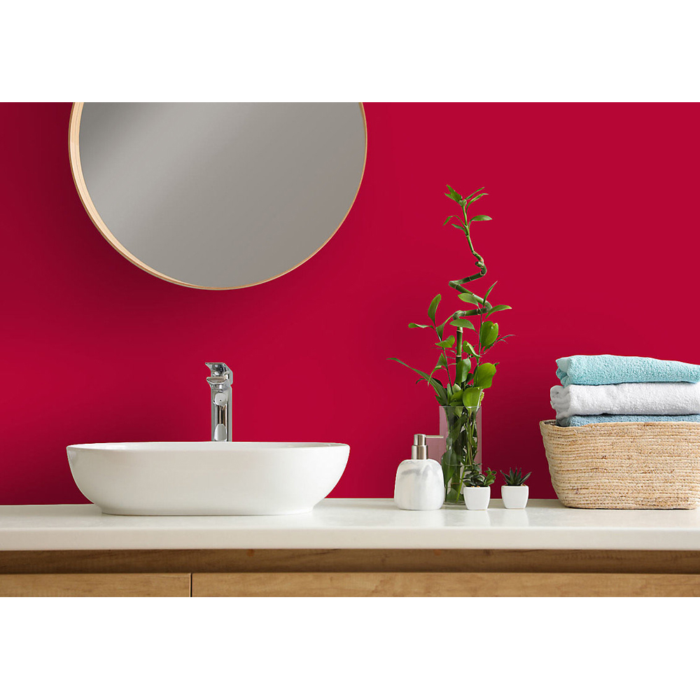 Proclad PVC Dark Cherry Wall Cladding Panel with Edge Trim and Adhesive Image 3