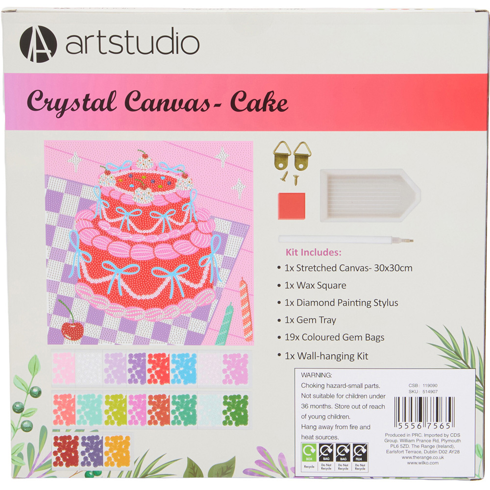 Cake Crystal Canvas Kit Image 4