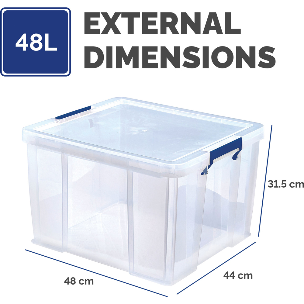 Fellowes Prostore 48L Storage Box with Lid Image 7