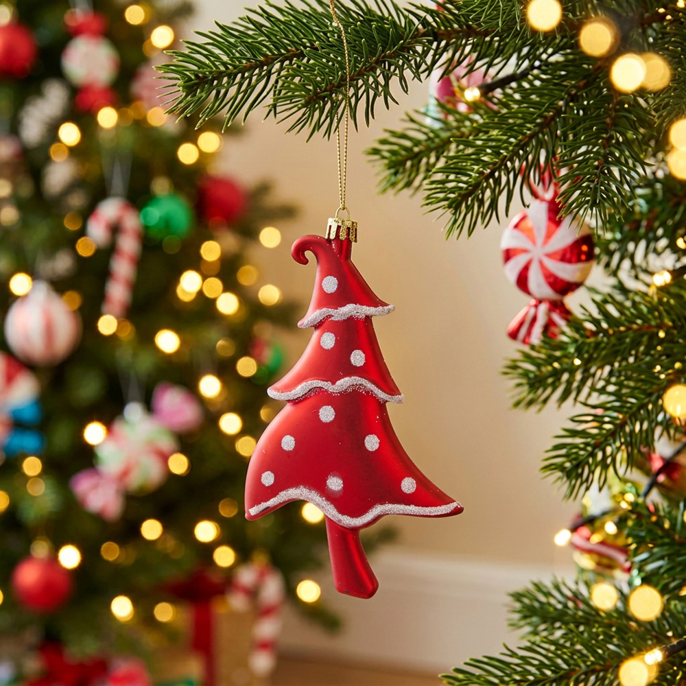 Set of 37 Candy Cane Carnival Baubles Image 2