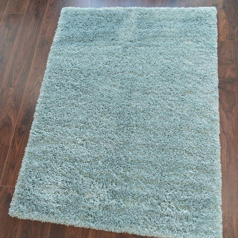 Kukoon Nore Blue Shaggy Rug 60 x 110cm Image 2