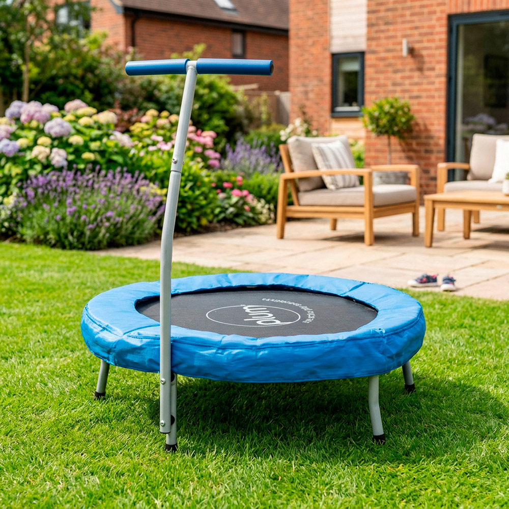 Plum Play Blue Junior Bouncer Trampoline Image 2