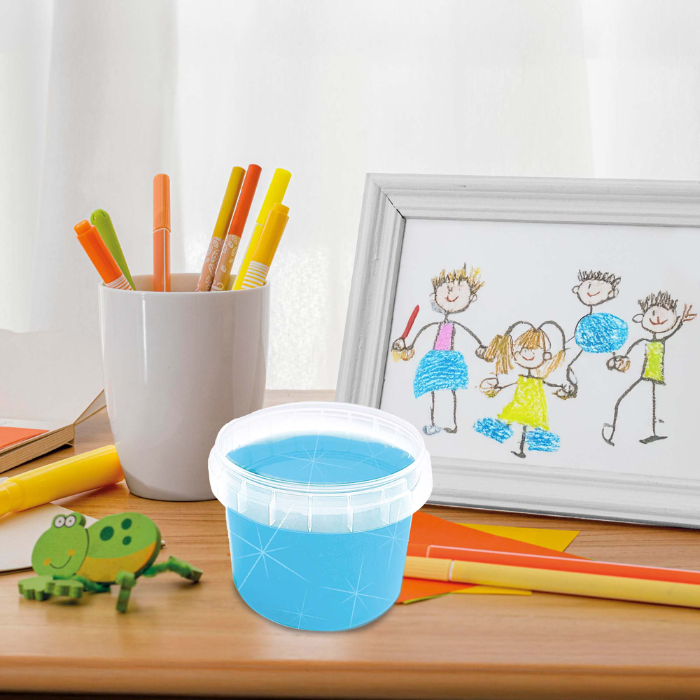 SES Creative Blue Glitter Slime 140g Image 4