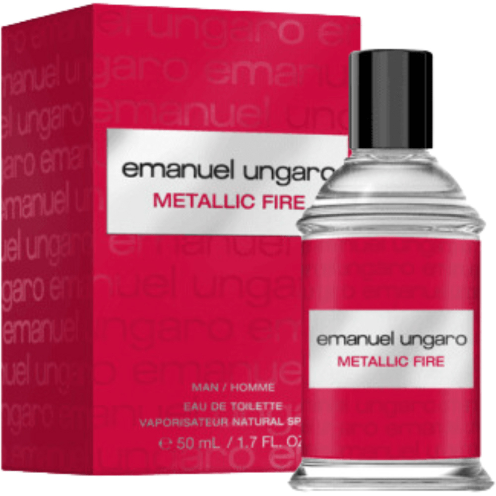 Emanuel Ungaro Metallic Fire Men Eau De Toilette Spray 50ml Image 2