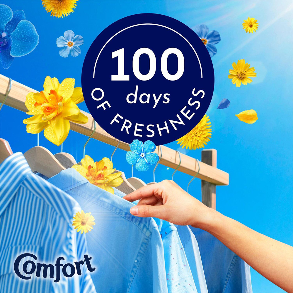 Comfort Blue Skies Fabric Conditioner 31 Washes 930ml 6 Pack Image 6