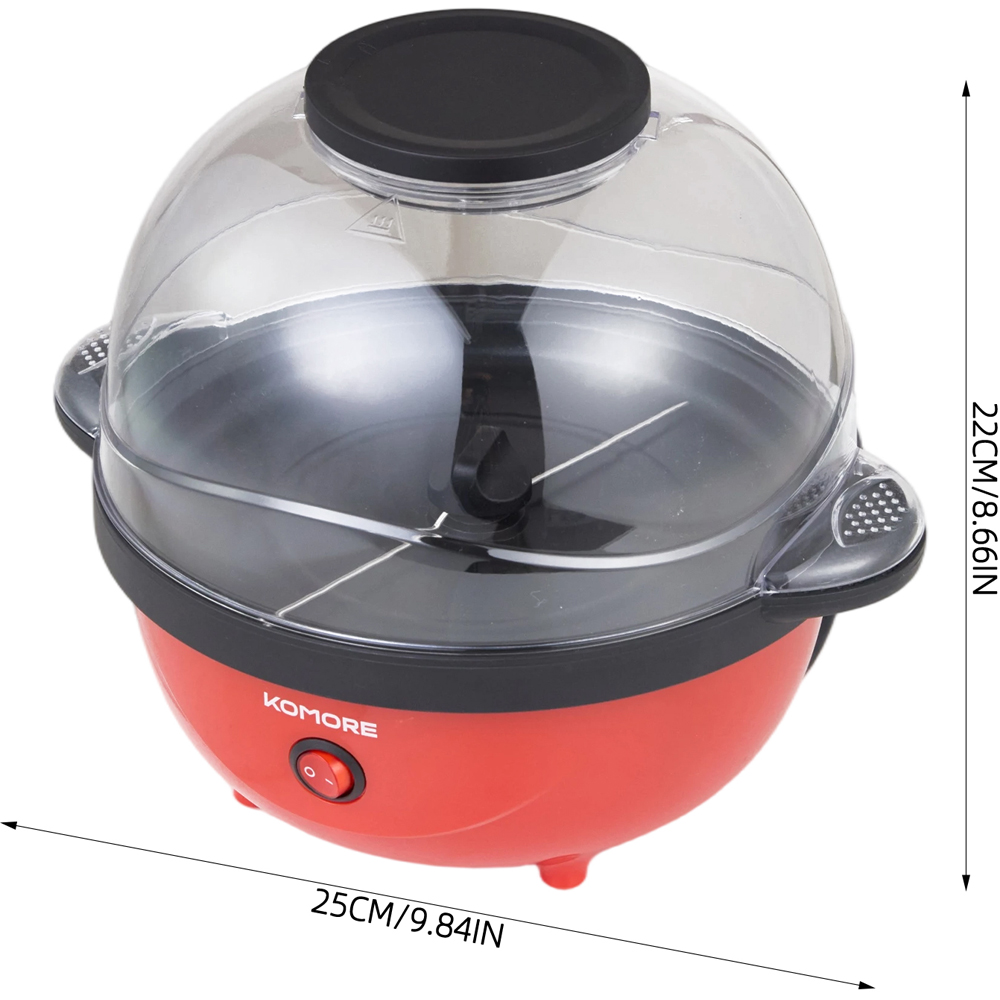 Living and Home EK110009 Popcorn Maker Machine with Stirrer 650W Image 8