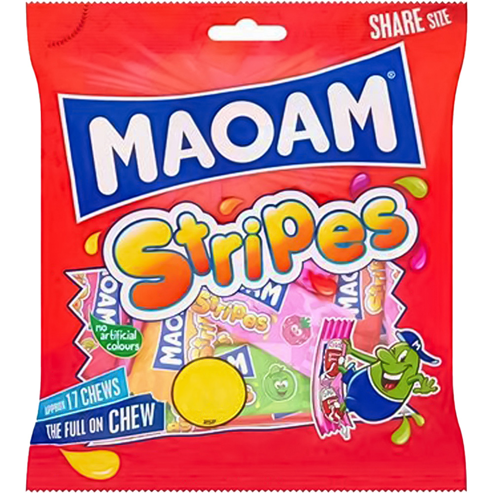 Haribo Maoam Stripes 140g Image