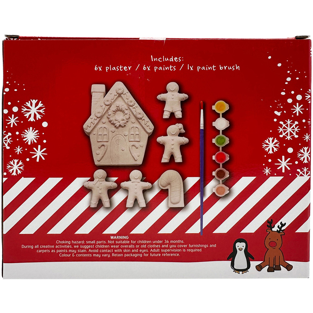 Paint Your Own Gingerbread House Kit Image 2