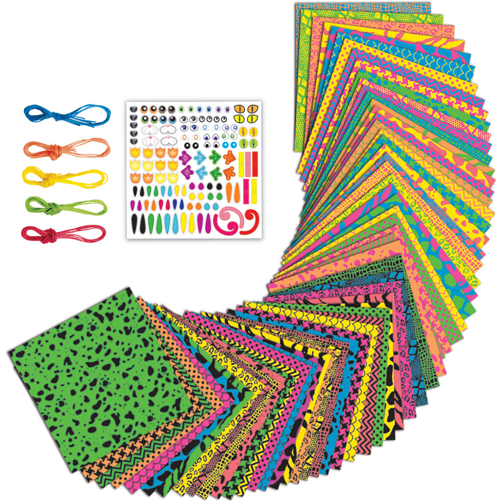Creativity For Kids Neon Origami Craft Kit Image 2