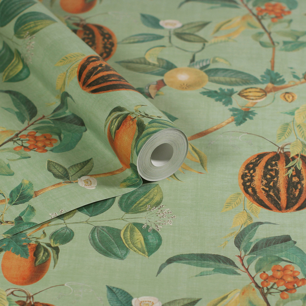 Esselle Home Tropic House Sage Wallpaper Image 2