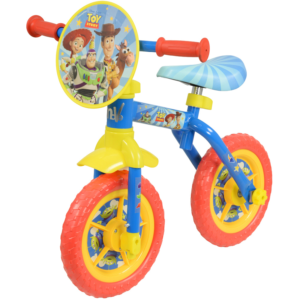 Toy Story 2-in-1 10 inch Kids Training Bike Image 2