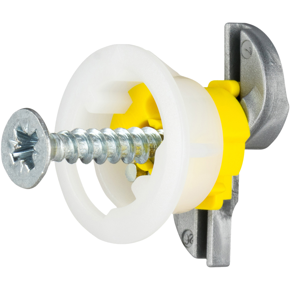 Charles Bentley Gripit Yellow Plasterboard Fixing 15mm 8 Pack Image 2