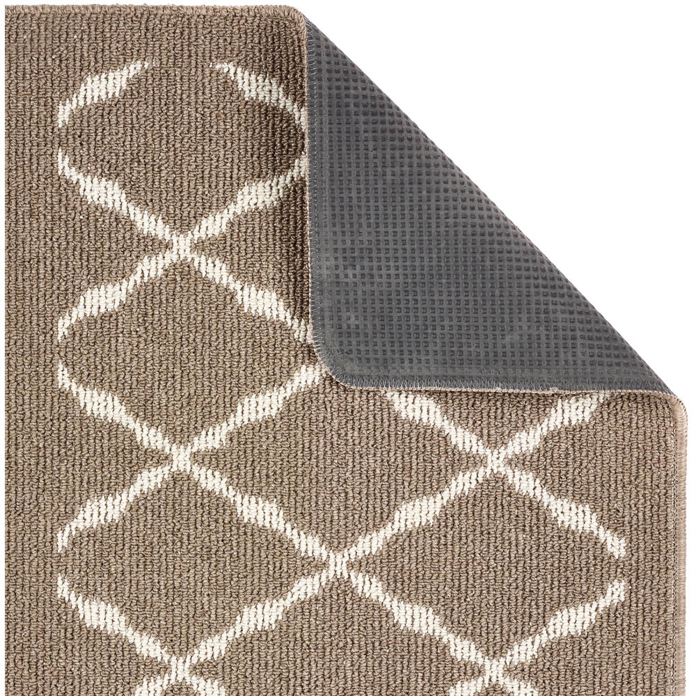 My Mat Arbor Stone Diamond Stain Resistant Runner 67 x 200cm Image 3