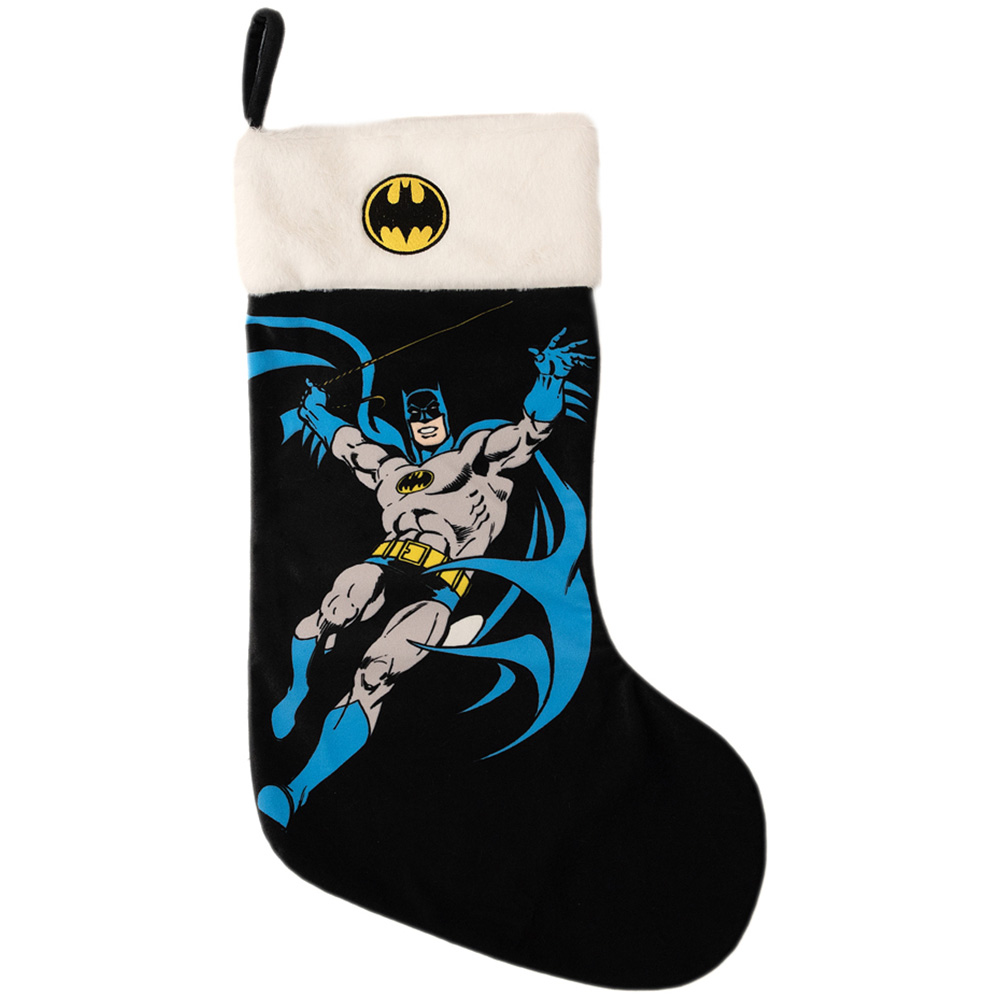 DC Comic Batman Christmas Stocking Image 1